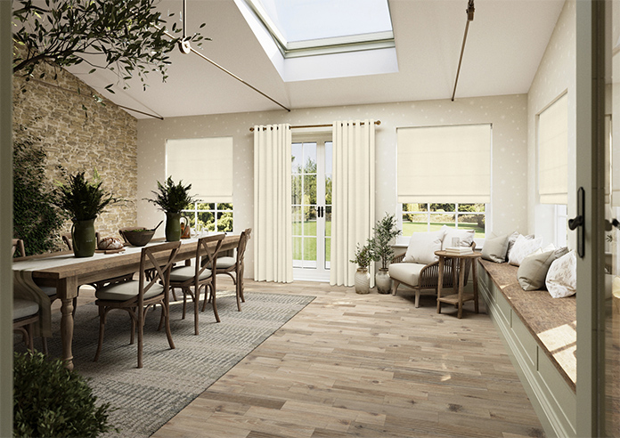 Knightsbridge, Cream - Roman Blind - Image 7